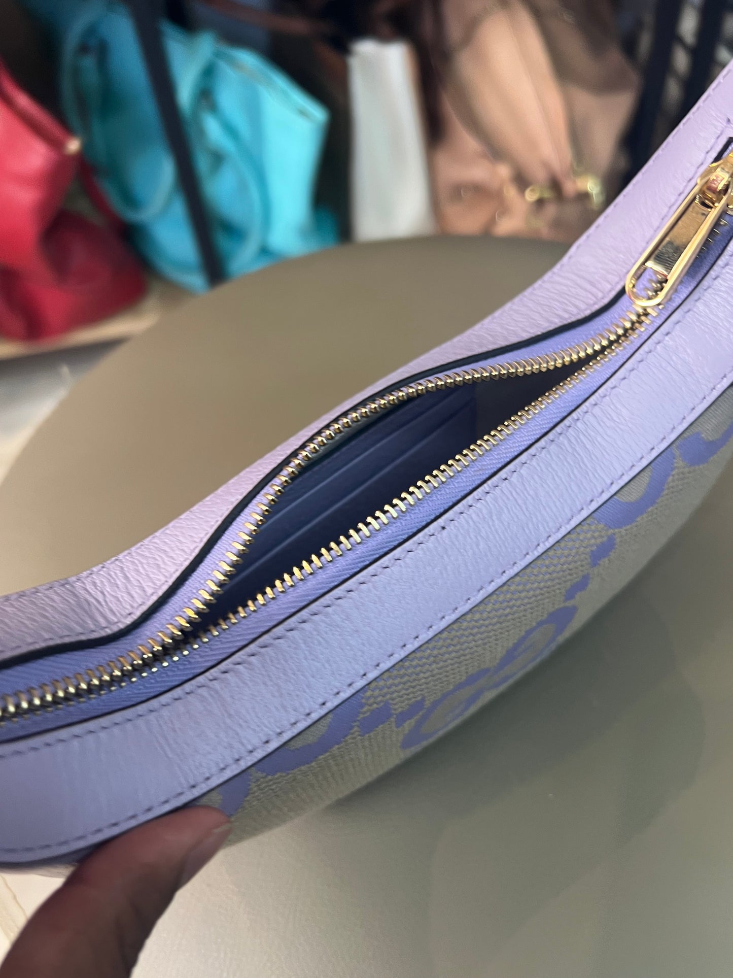 Gucci Half Moon Mini Lilás
