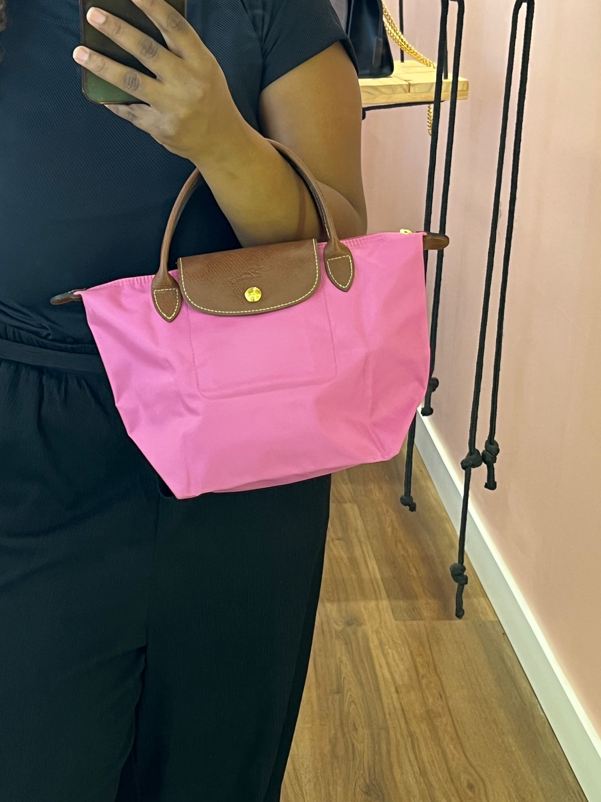 Longchamp Le Pliage Rosa