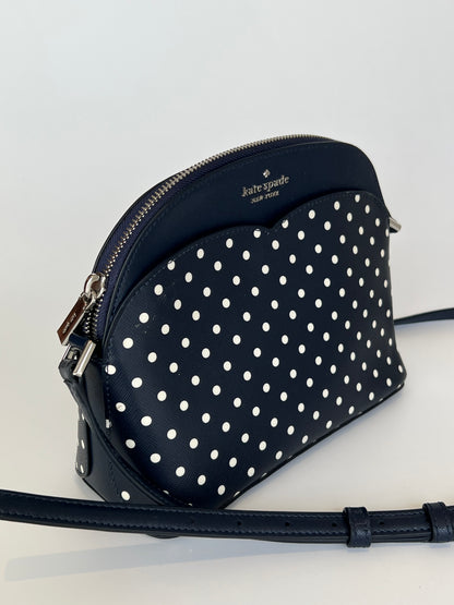 Kate Spade Crossbody Poá Azul