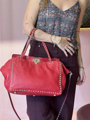 Valentino Rockstud Vermelha