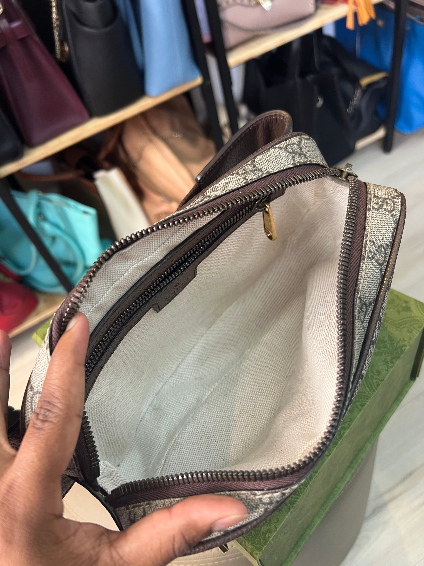 Pochette Gucci Ophidia Monograma