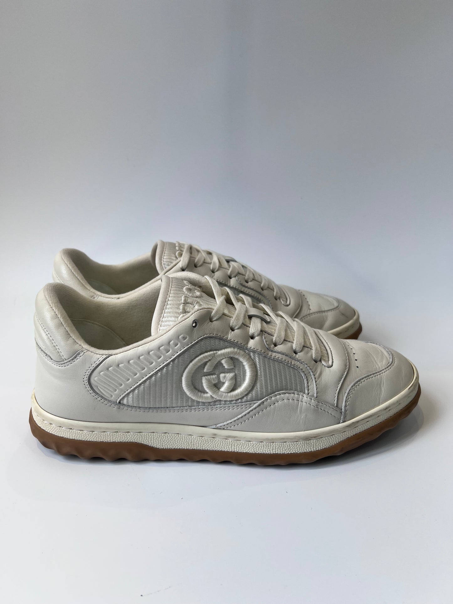 Tenis Gucci Mac 80 em couro