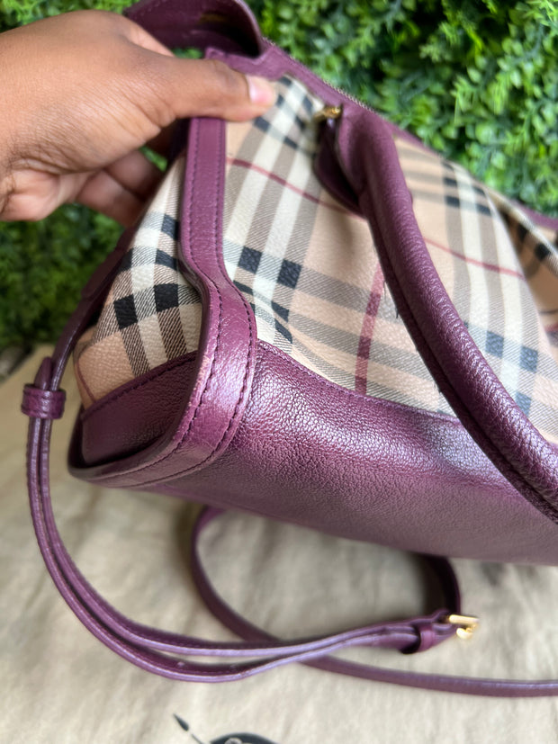 Burberry Haymarket Roxa