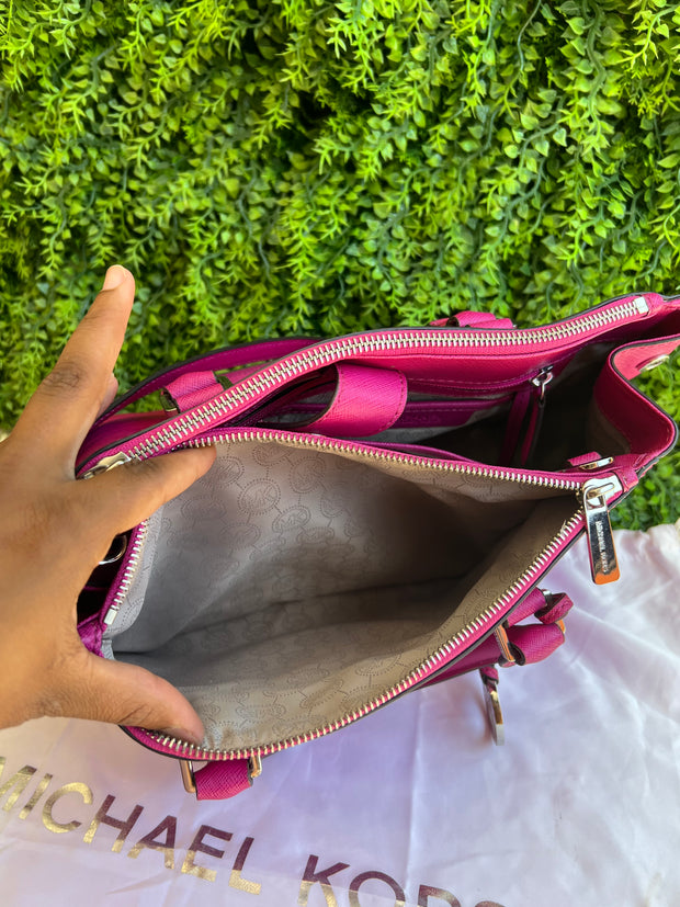 Michael Kors Saffiano Pink