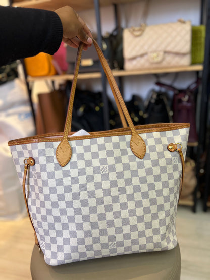 Louis Vuitton Neverfull MM Damier azur
