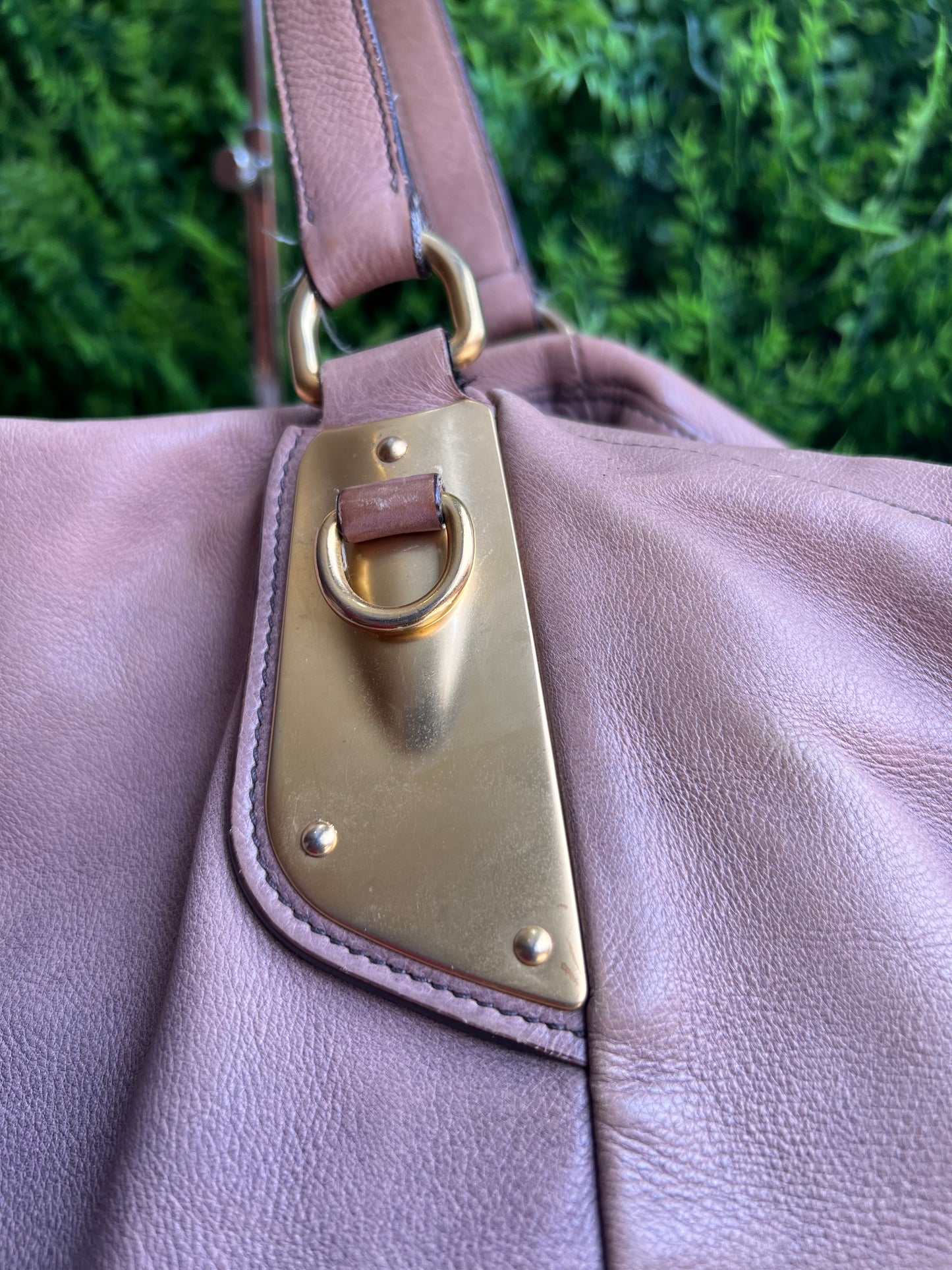 Prada Tote Soft Calf Marrom