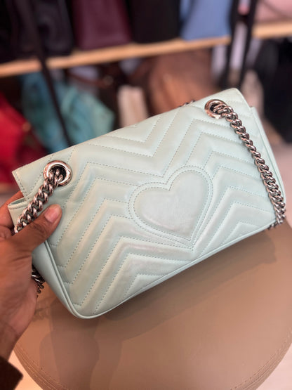 Gucci GG Marmont Verde Água
