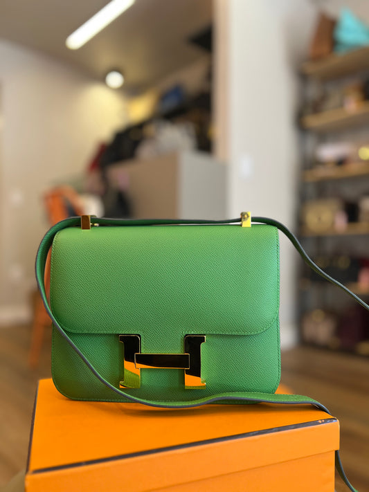 Hermès Constance 24 Verde