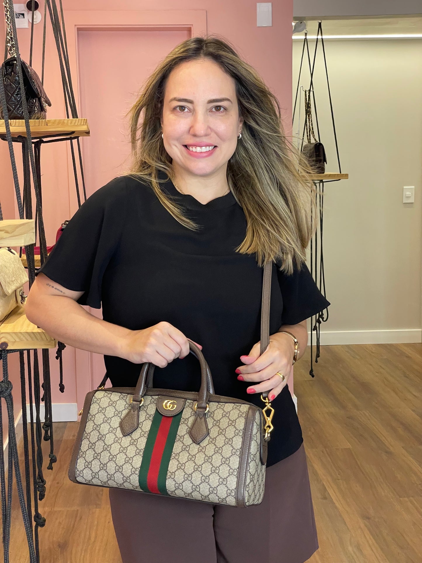 Gucci Ophidia Boston Small