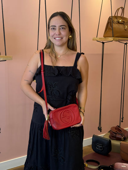 Gucci Soho Disco Vermelha
