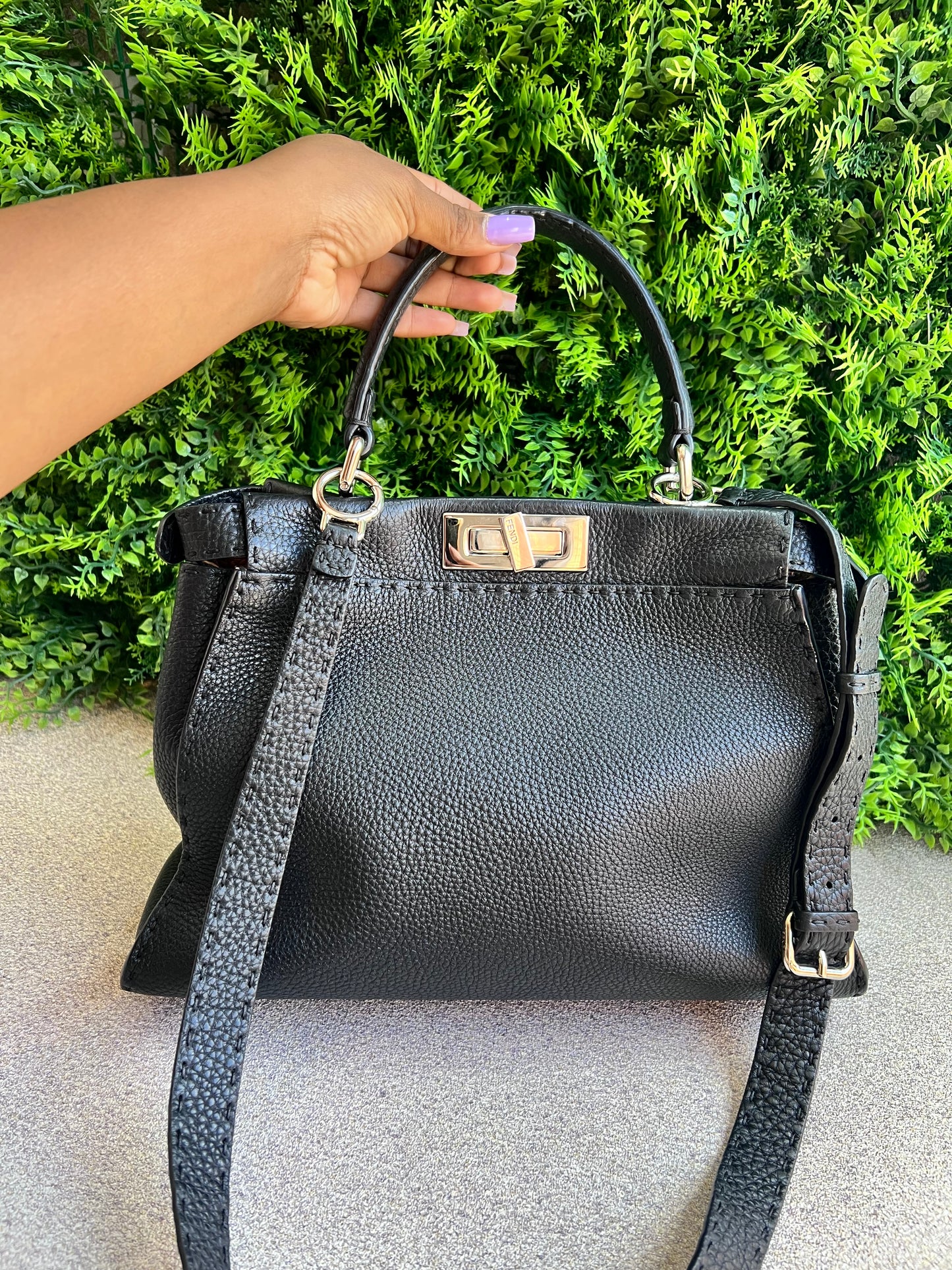 Fendi Peekaboo Preta