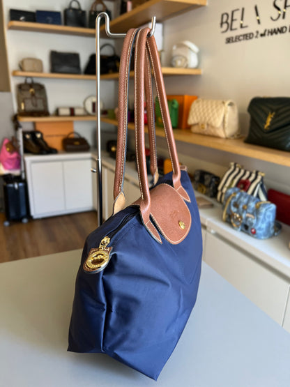 Longchamp Le pliage M Azul