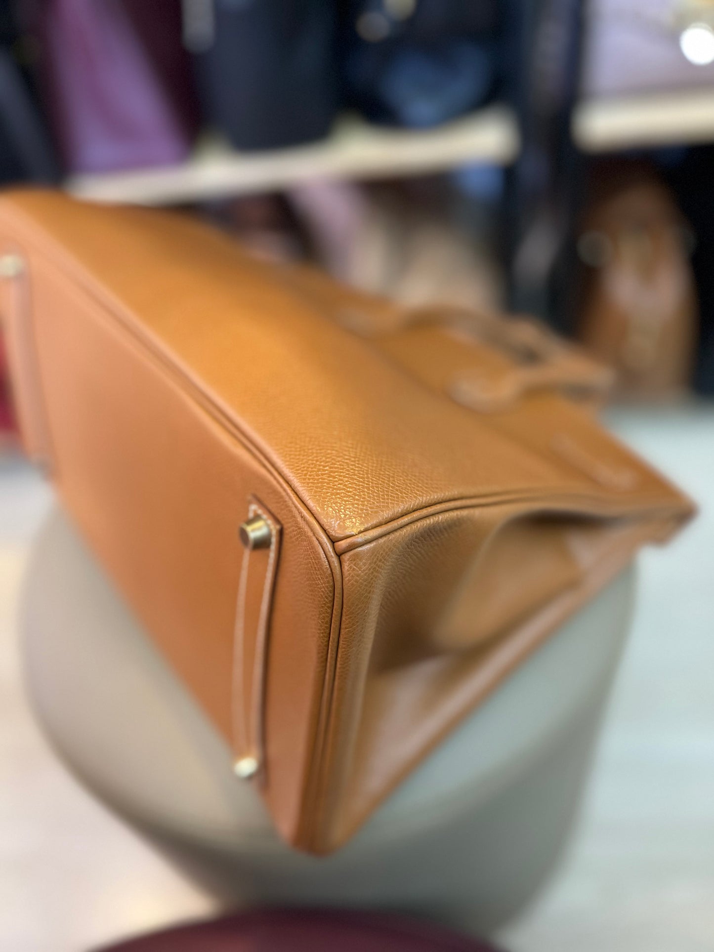 Hermes Birkin 35 Caramelo