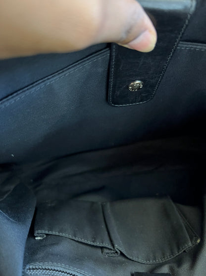 Gucci Messenger Couro Preta