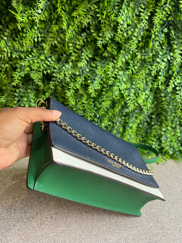 Kate Spade Cameron Bicolor Azul e verde