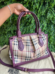 Burberry Haymarket Roxa