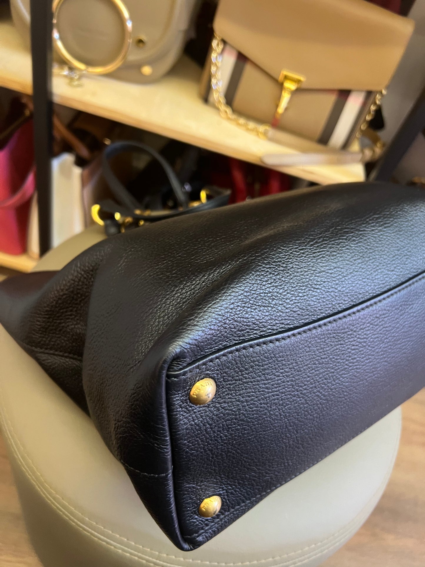 Prada Tote Logo Preta