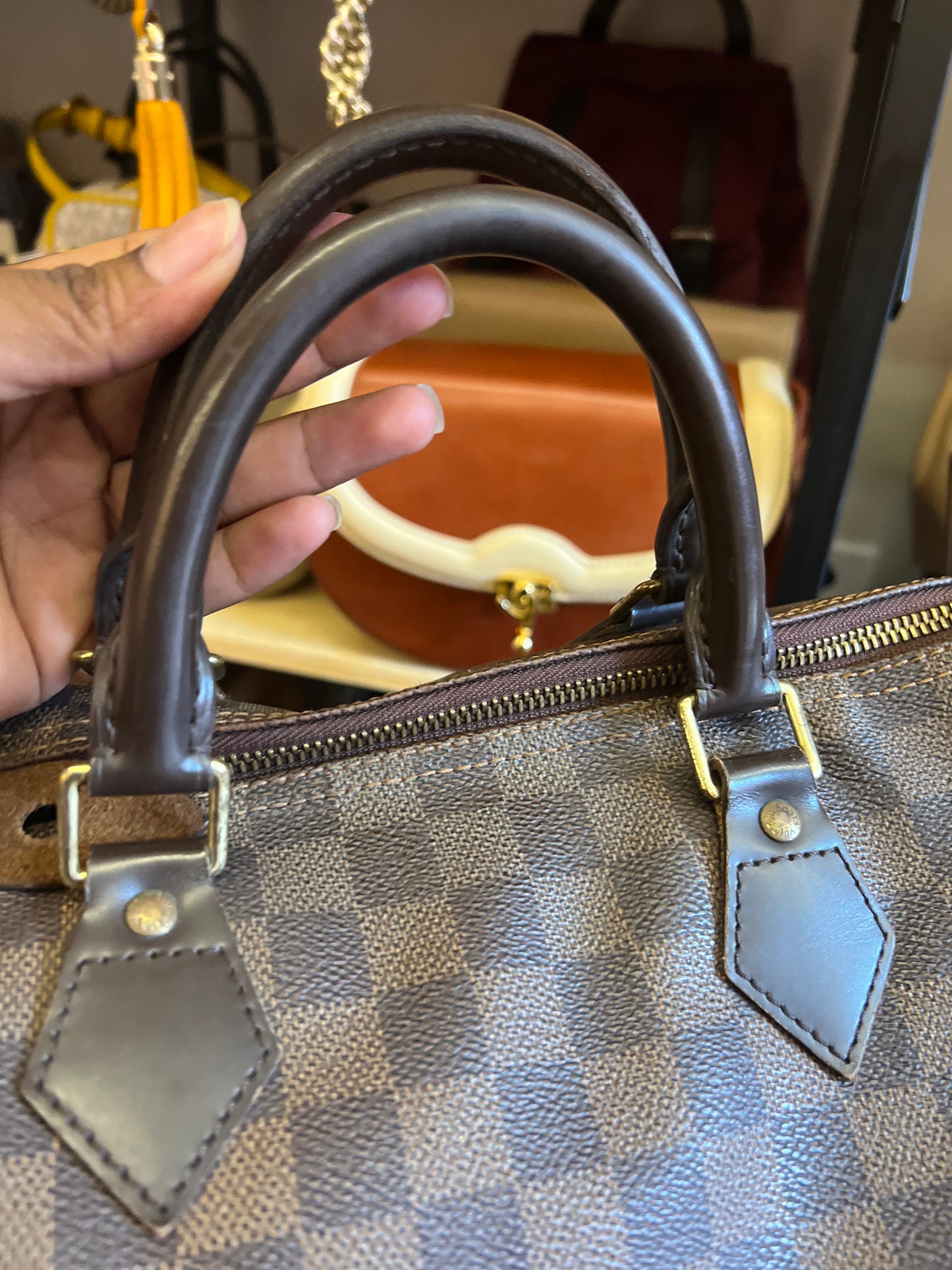 Louis Vuitton Speedy 30 Damier Ebene