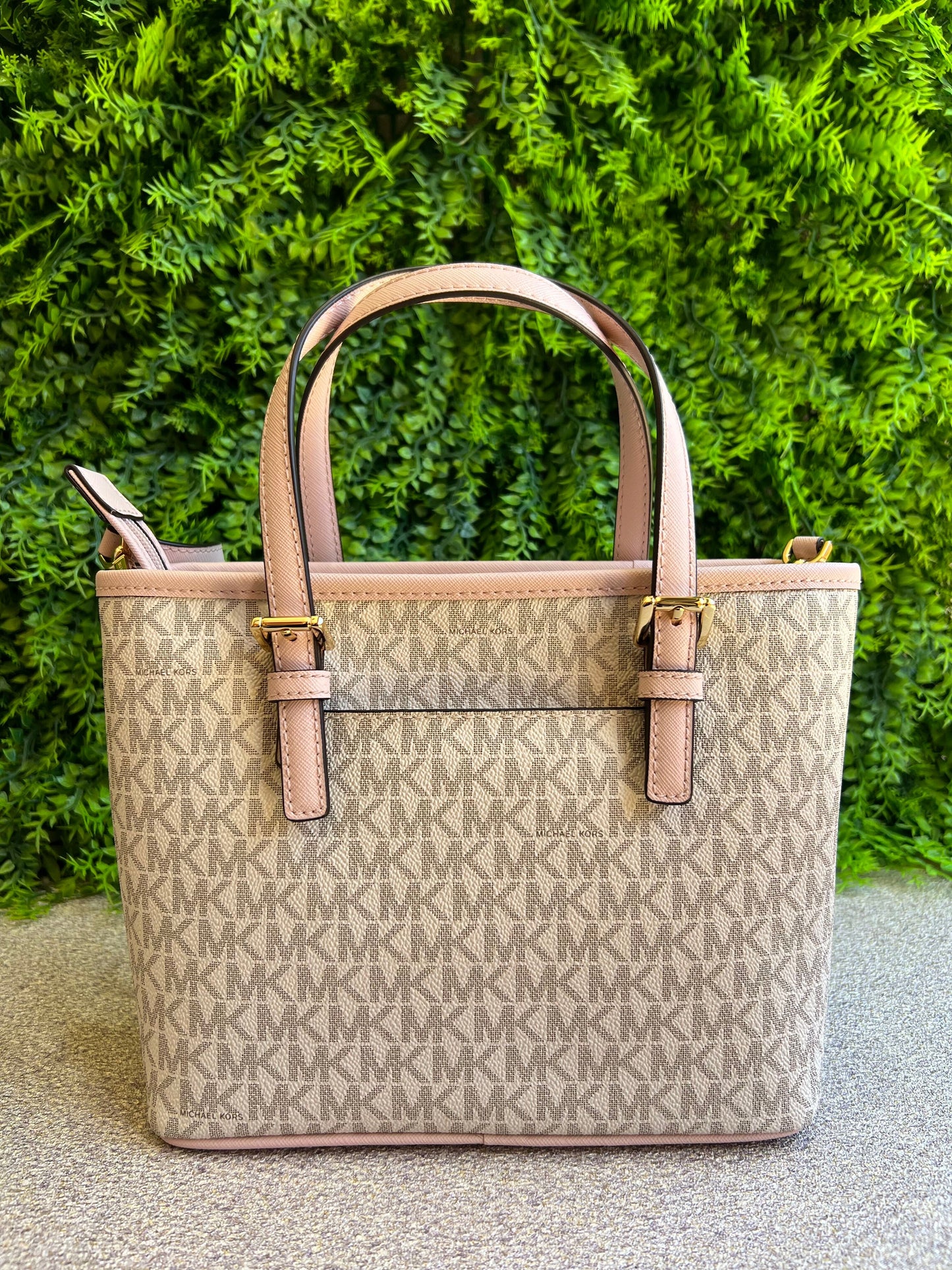 Michael Kors Tote Jet Set Small Vanilla Rosê
