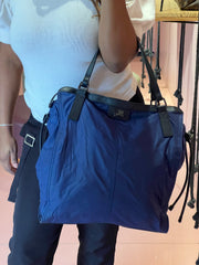 Burberry Buckleigh de Nylon Azul Marinho