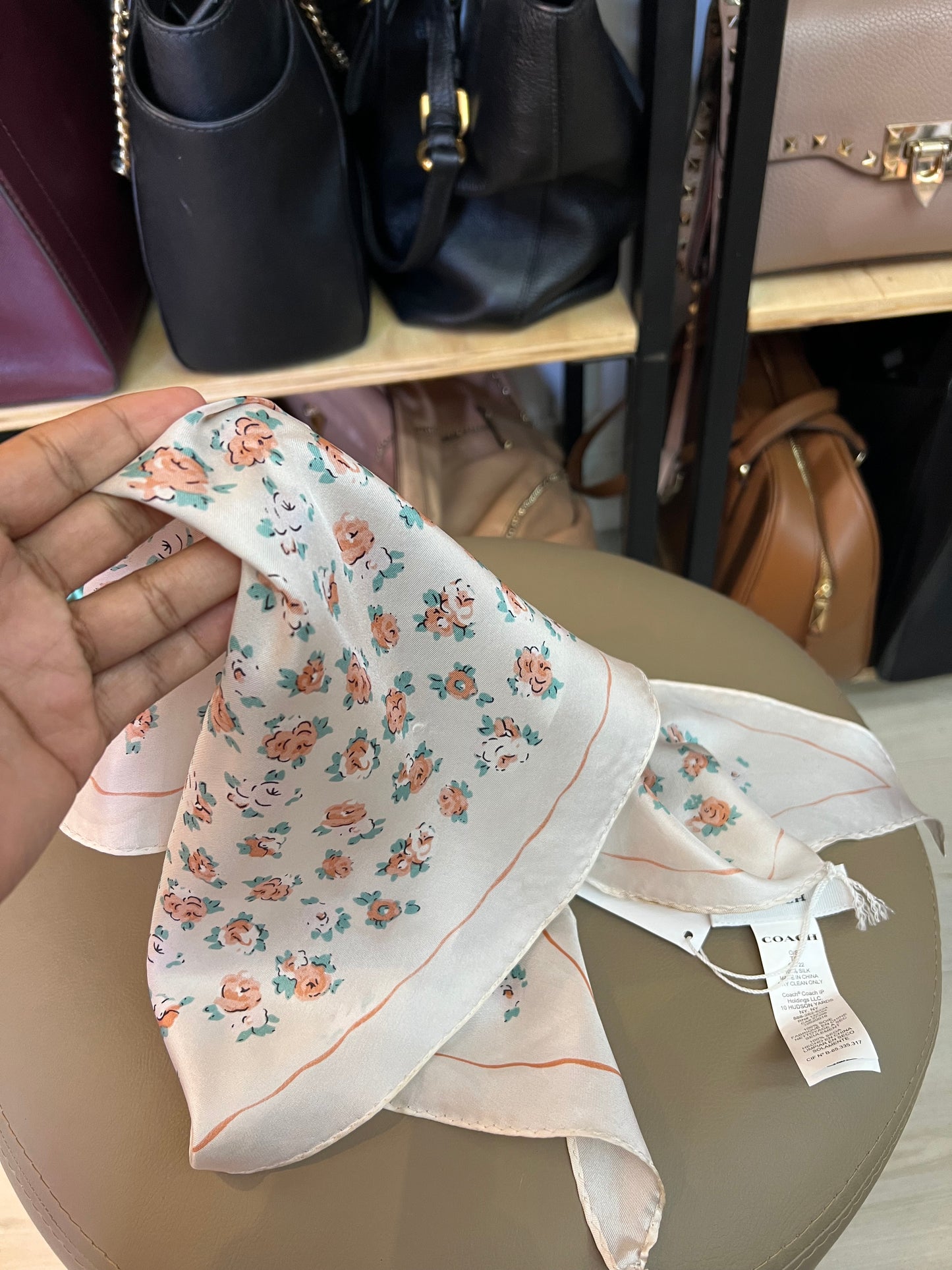 Lenço Coach Flower