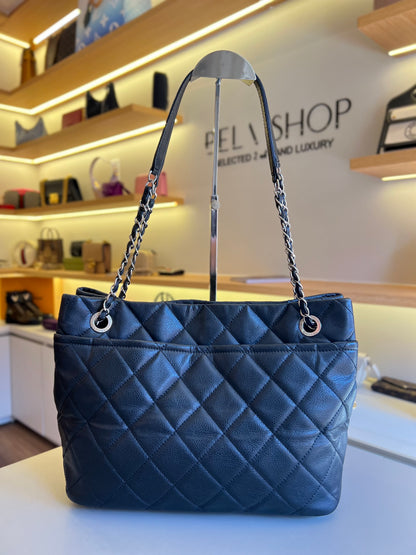 Chanel Timeless CC Shopper Preta