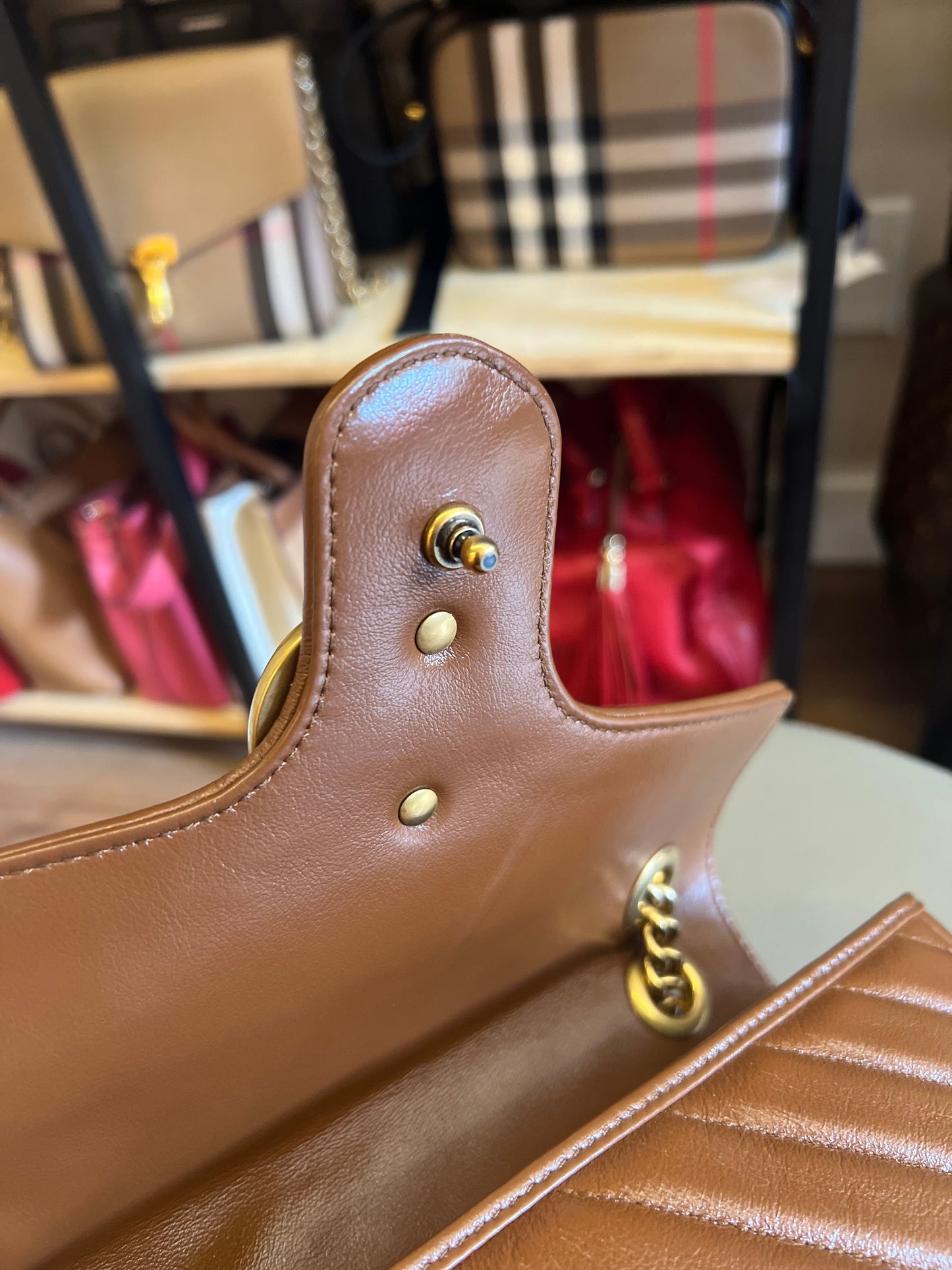 Gucci Marmont  Caramelo