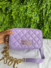 Versace Couture Câmera Bag Lilás