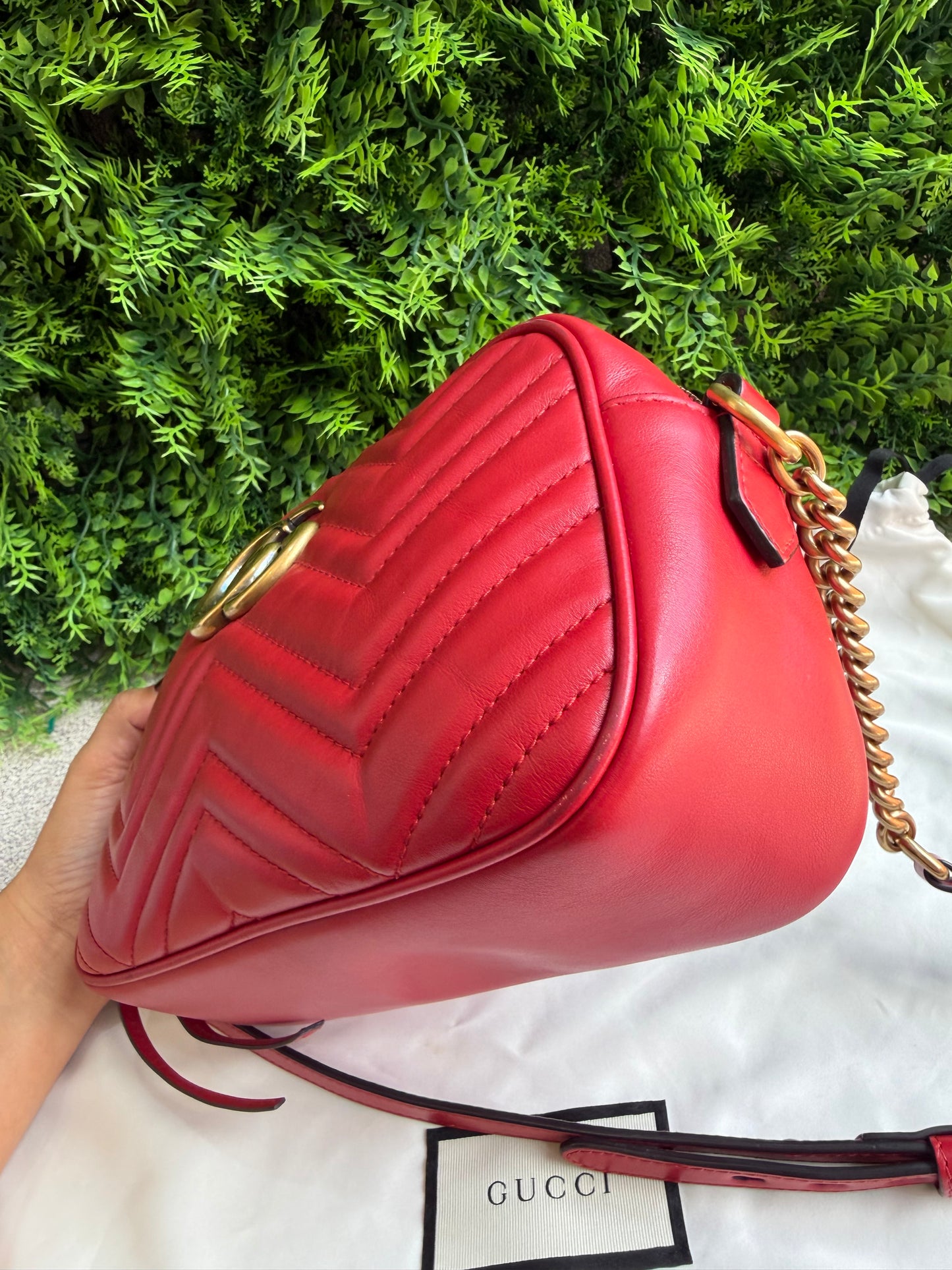 Gucci Marmont Vermelha