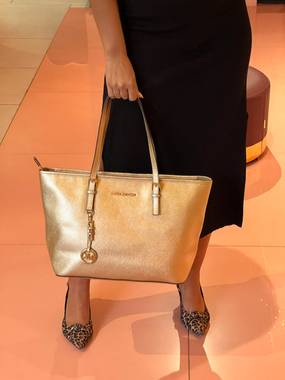 Michael Kors Shopping Metallic