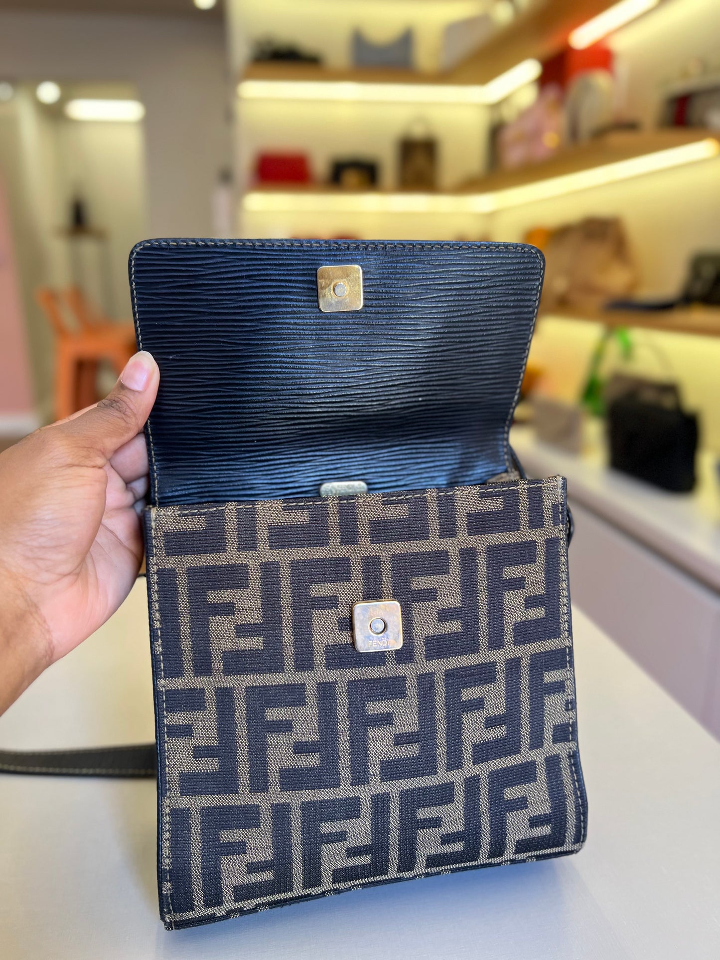 Fendi Vintage Monograma Zucca