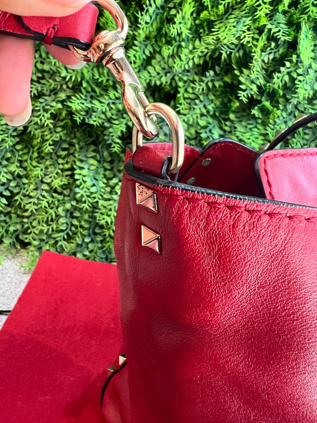 Valentino Rockstud Vermelha