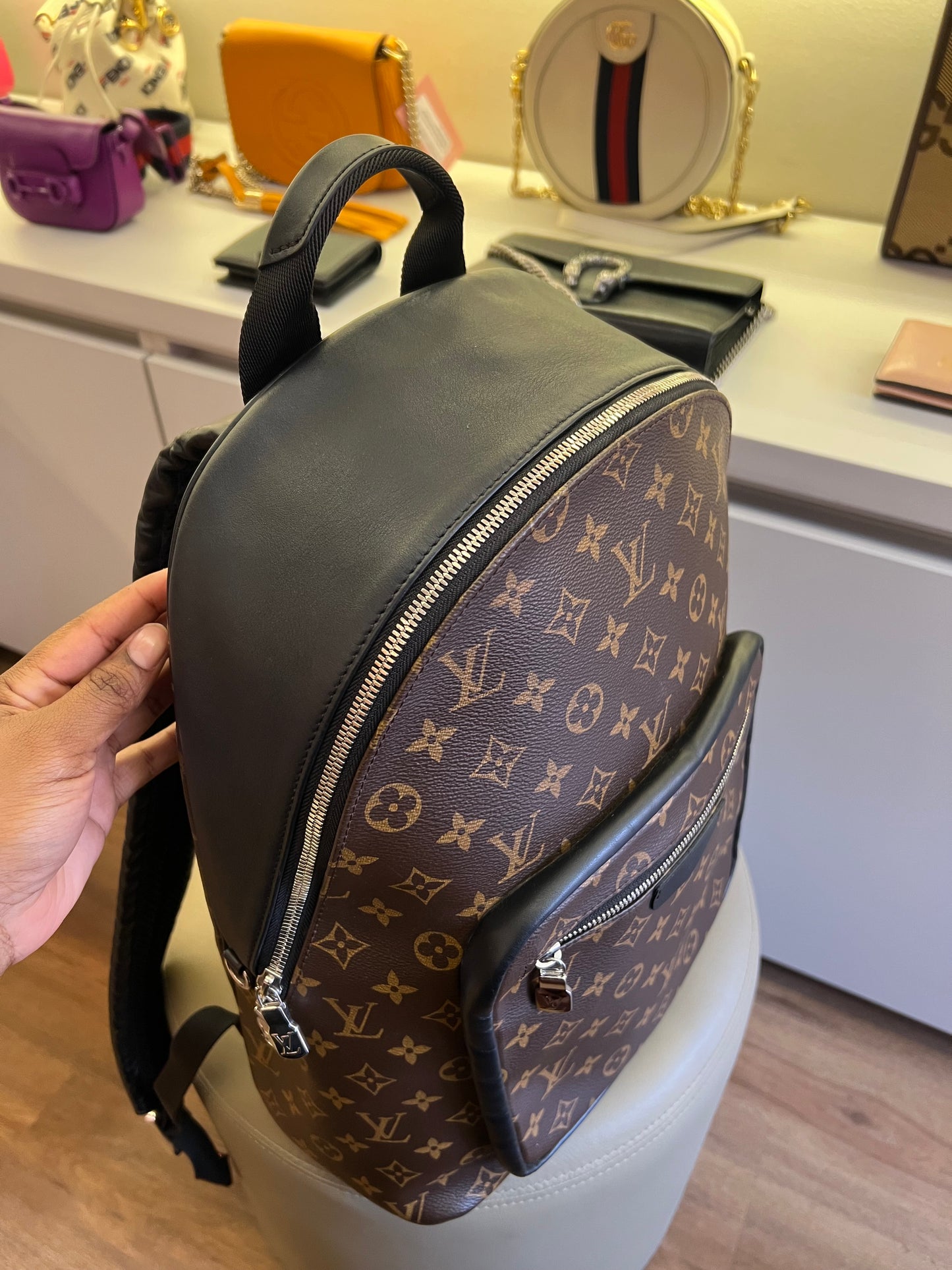 Mochila Louis Vuitton Monograma Josh