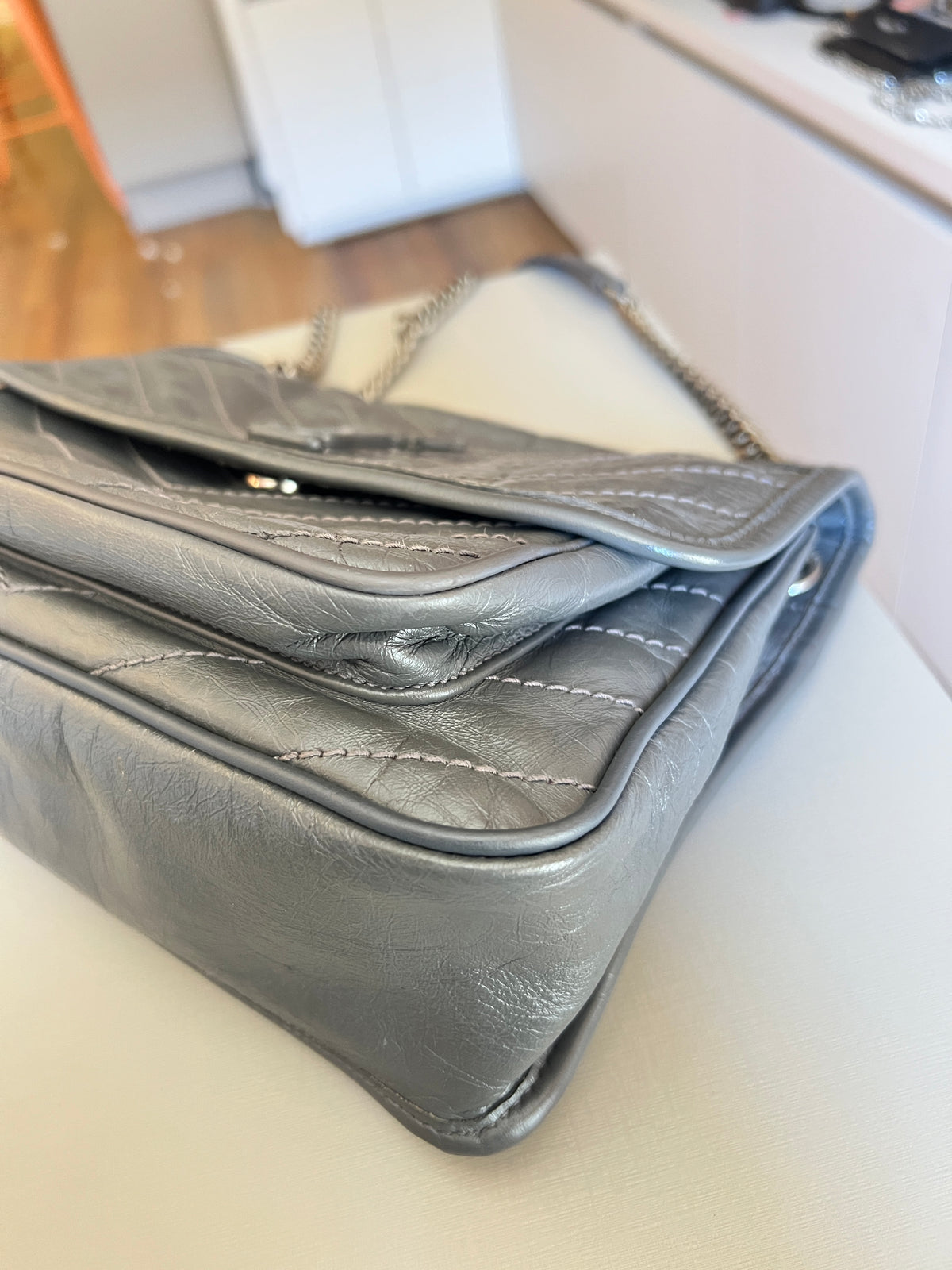 Saint Laurent Niki Cinza