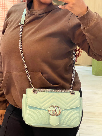 Gucci GG Marmont Verde Água