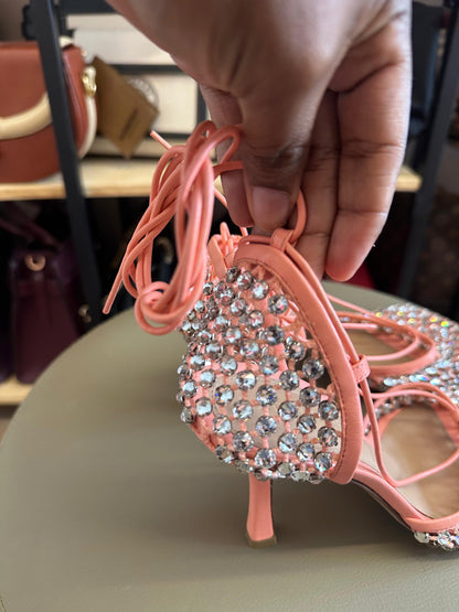 Sandália Bottega Veneta Sparkle Stretch