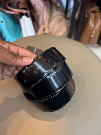 Cinto Prada Logo Preto