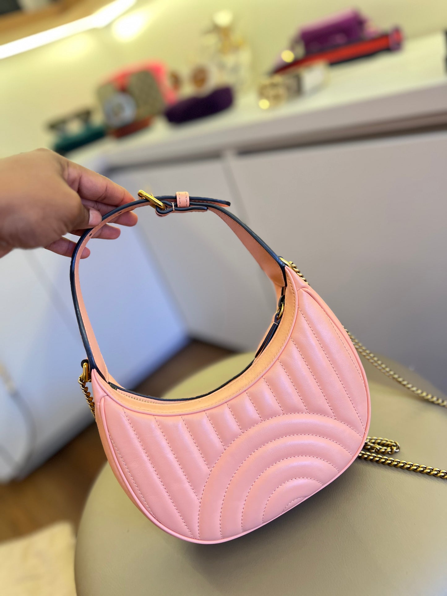 Gucci Half Moon Rosê