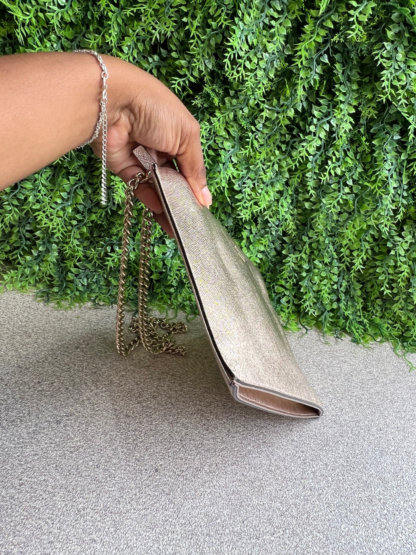 Kate Spade Cameron Metallic Rosê