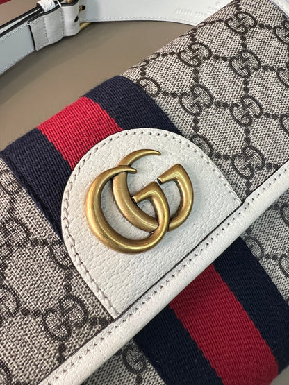 Pochette Gucci Belt Ophidia Off White