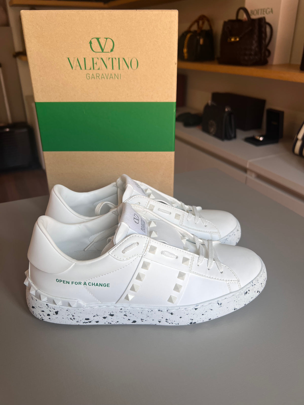 Tênis Valentino Garavani Open For a Change Branco