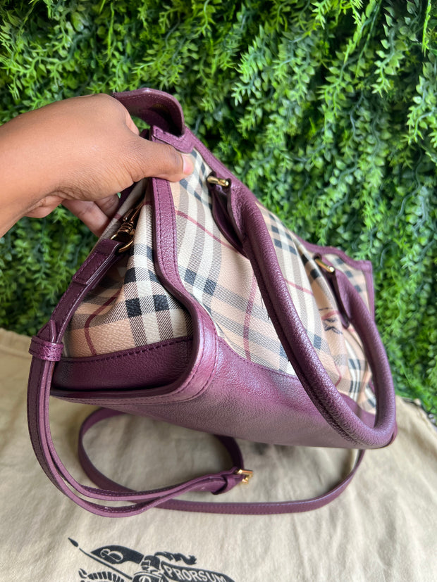Burberry Haymarket Roxa