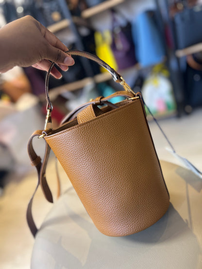 Burberry Lorne Bucket Marrom