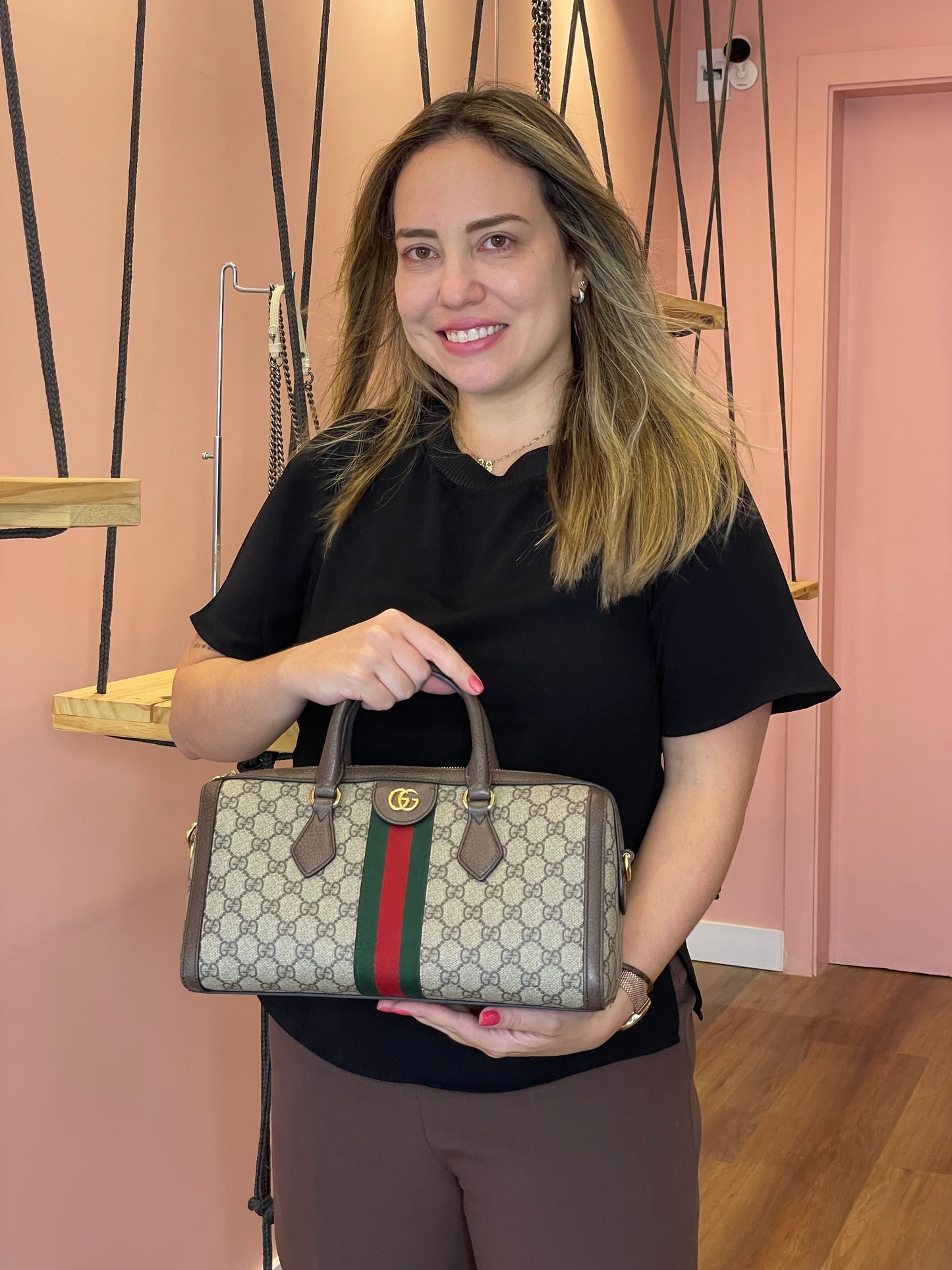 Gucci Ophidia Boston Small