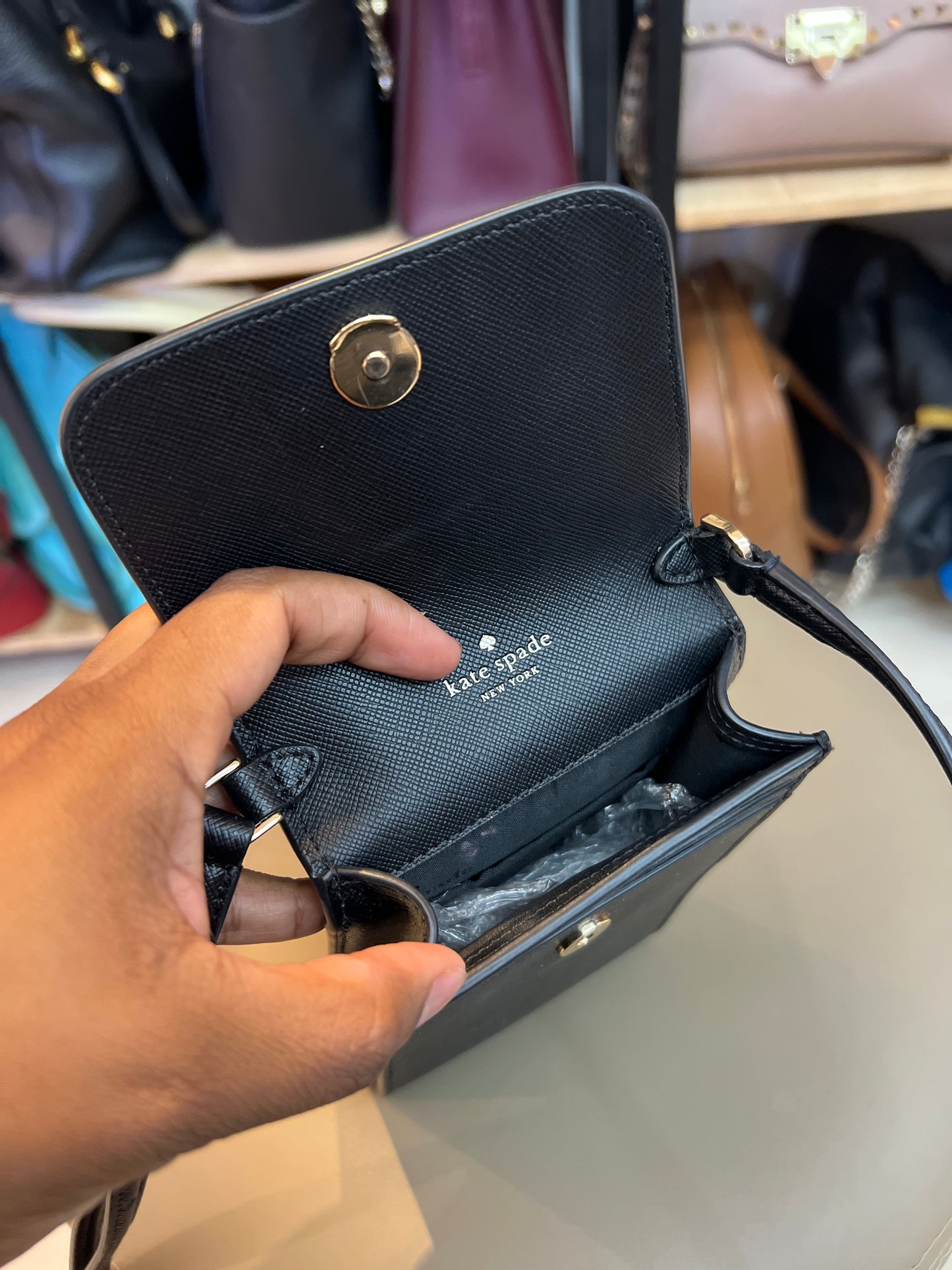 Kate Spade Phone Bag Preta