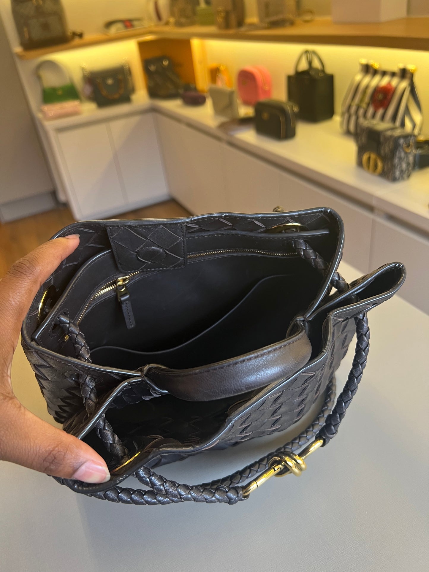 Bottega Veneta Andiamo Marrom