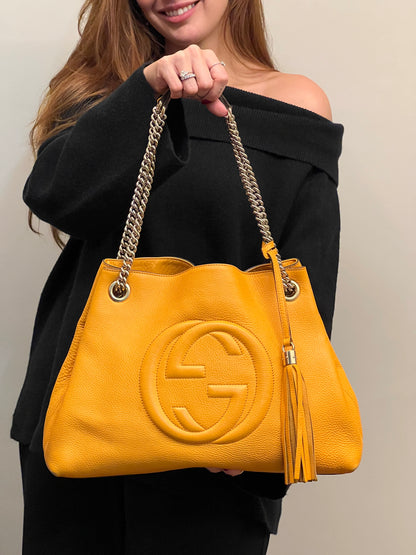Gucci Soho Chain Mostarda