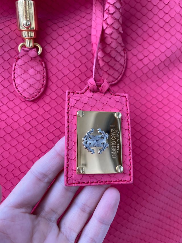 Roberto Cavalli Tote Rosa