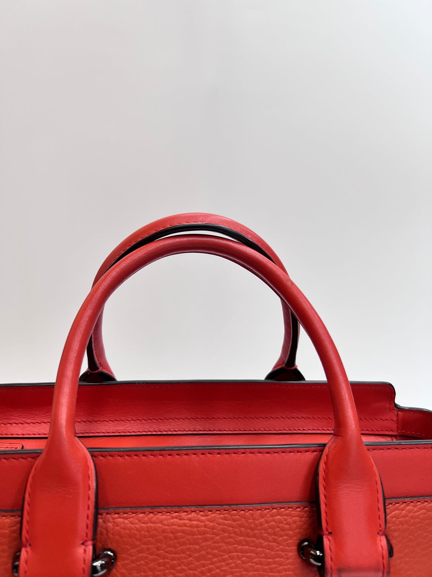 Coach Swagger Pebbled Laranja