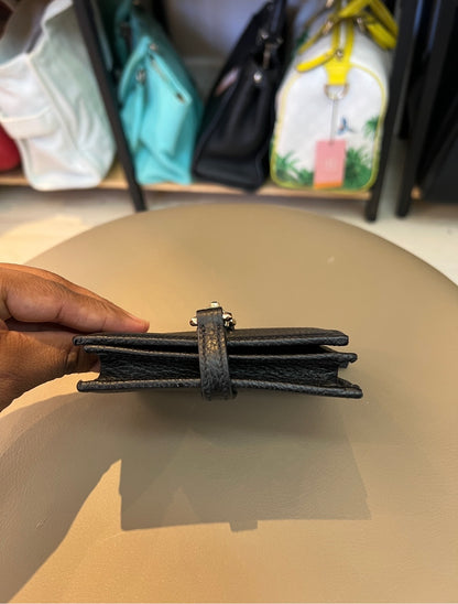 Mini Carteira Gucci Jackie Preta